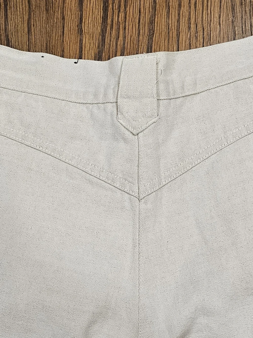 Studio West Light Beige High-Waist Pleated Bermuda Shorts